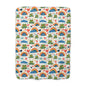 Ribbit Rainbows Sherpa Fleece Blanket