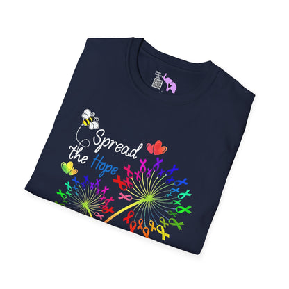 Fight Cancer in All Colors 3 T-shirt