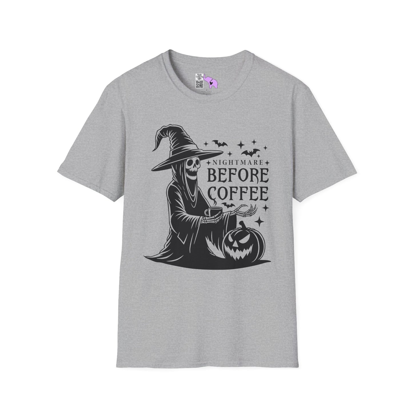 Nightmare Before Coffee Adult T-shirt