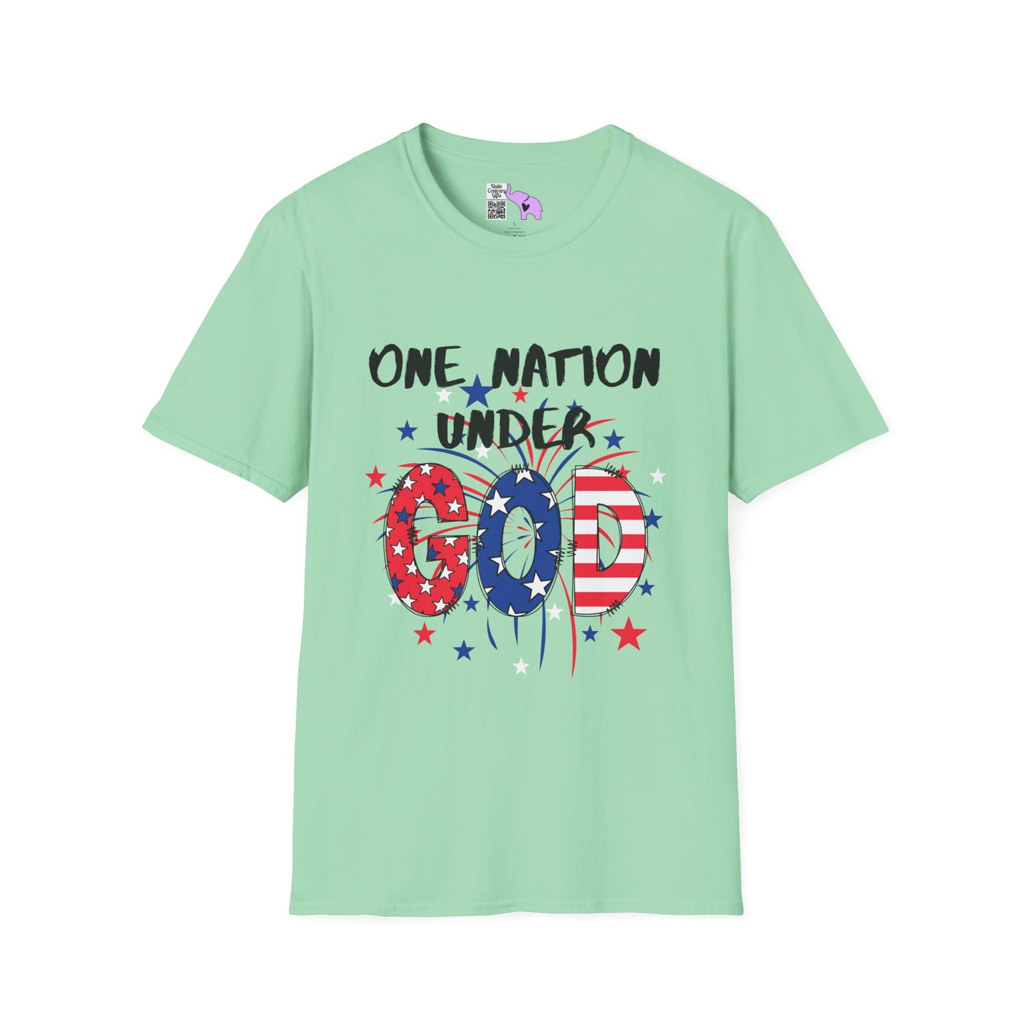 One Nation Under God Adult T-shirt