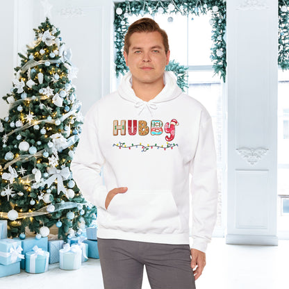 Christmas Hubby Adult Heavy Blend™ Hooded Sweatshirt