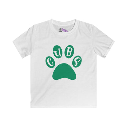 Brenham Cub Tracks Youth Softstyle Tee
