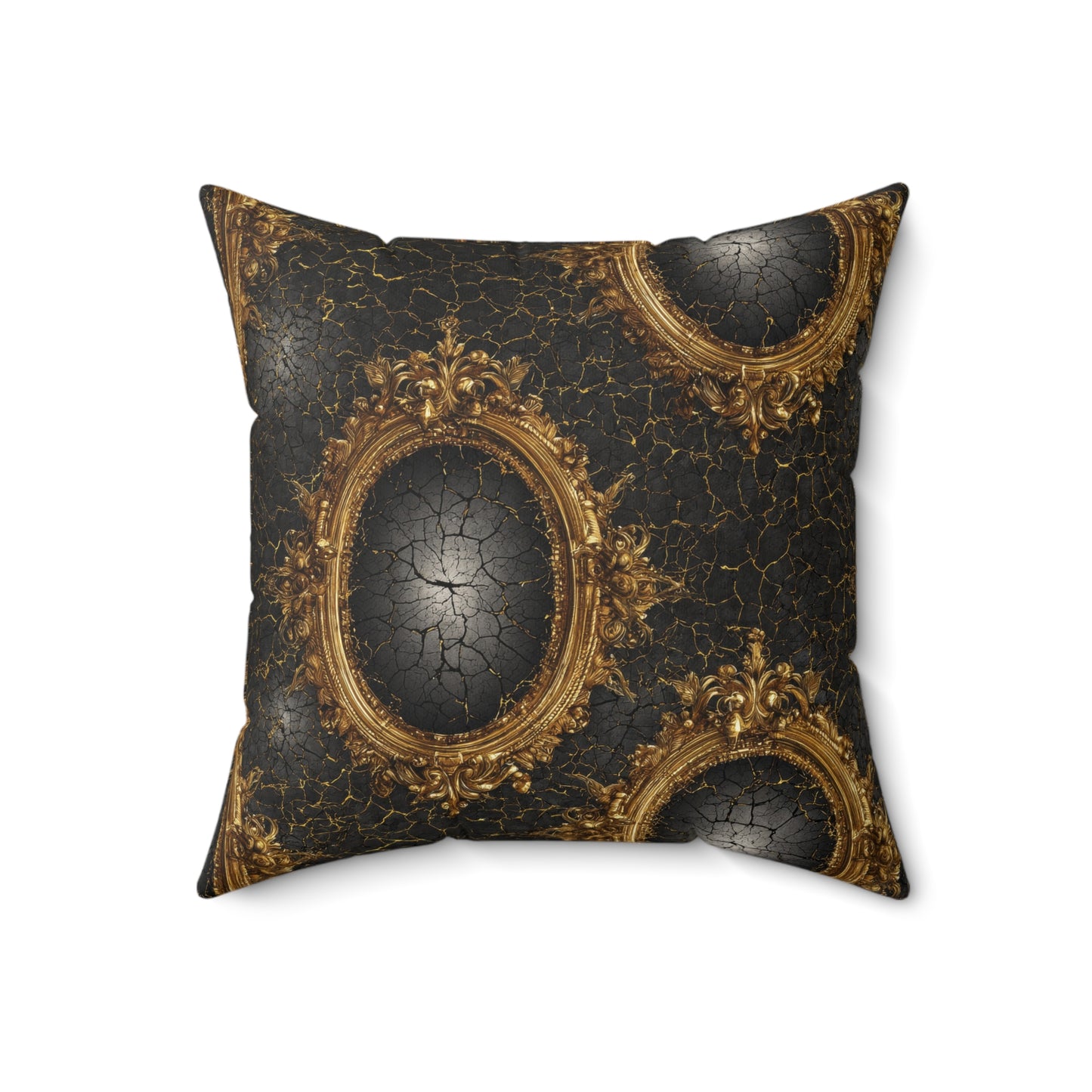 The Broken Gallery Throw Pillow