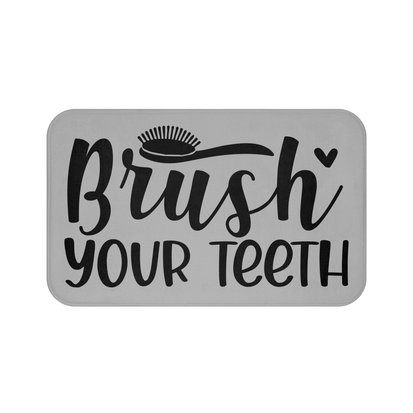 Brush Your Teeth Bath Mat