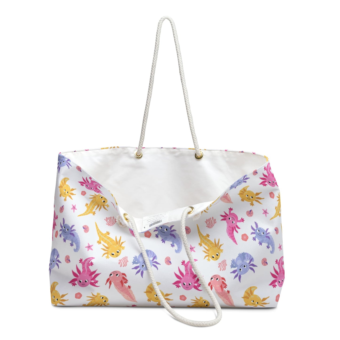 Axolotl Whimsy Weekender Bag