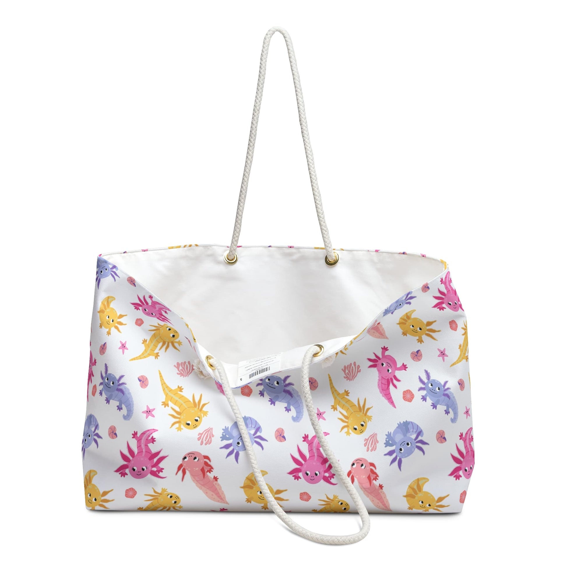 Axolotl Whimsy Weekender Bag
