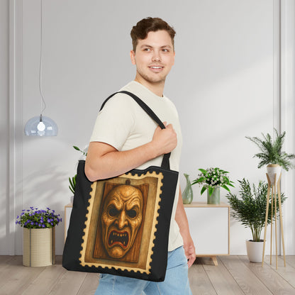 Nightfall Sentinel Canvas Tote Bag
