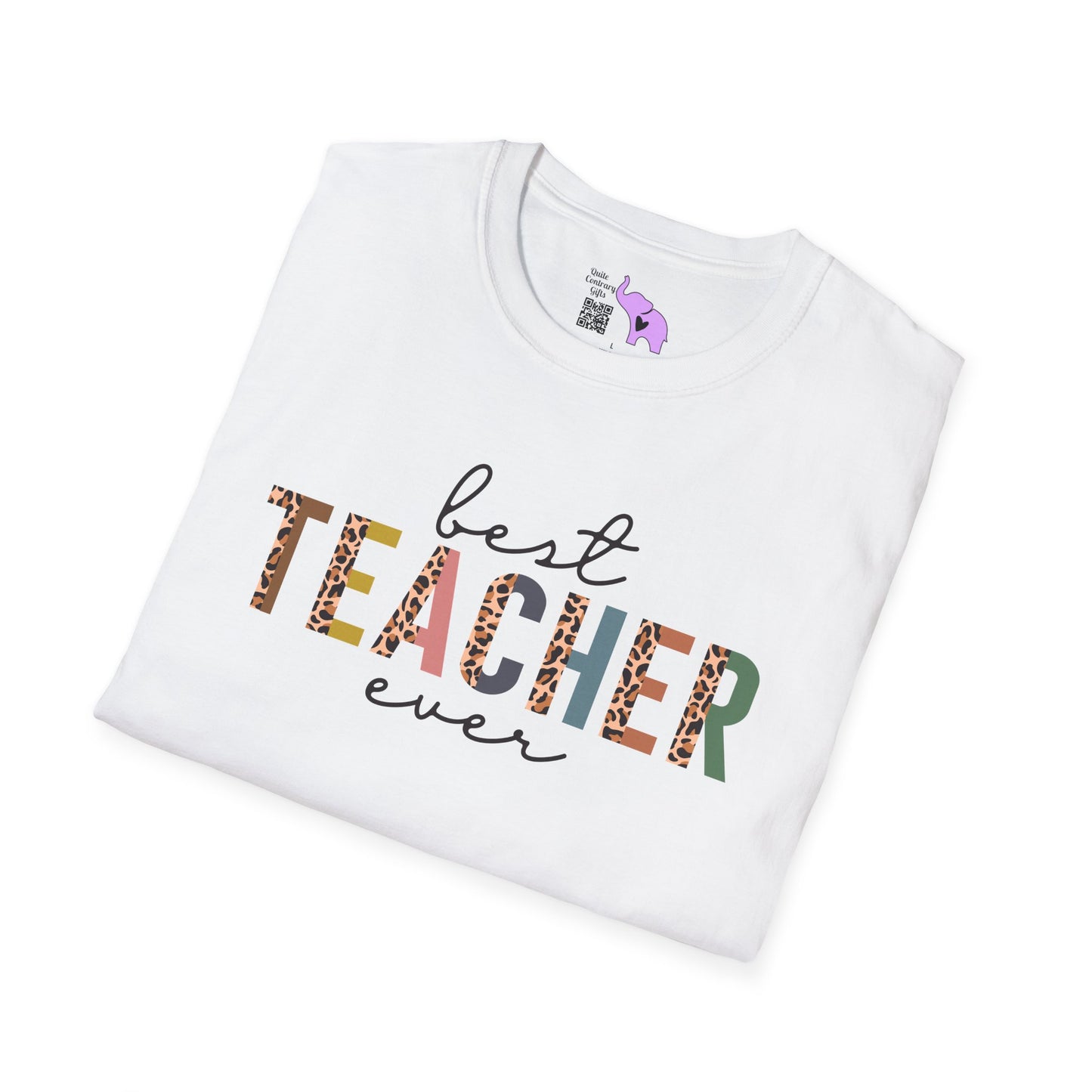 Best Teacher Ever Adult T-shirt