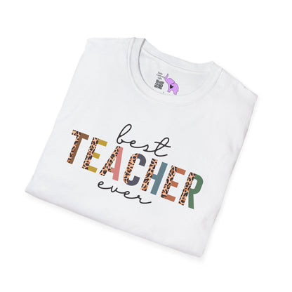Best Teacher Ever Adult T-shirt