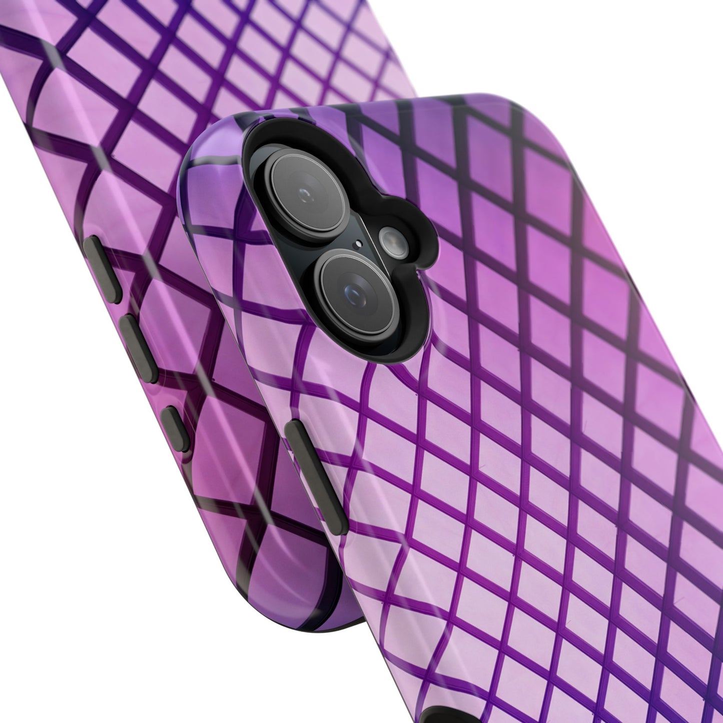 Midnight Mist Mosaic MagSafe® Compatible Tough Case for iPhone