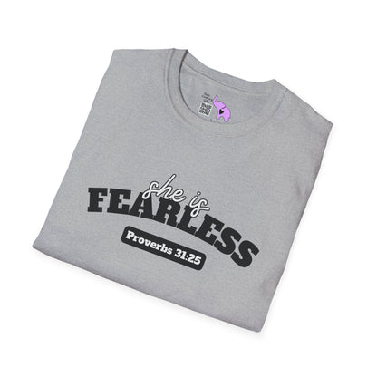 She Is Fearless Proverbs T-shirt