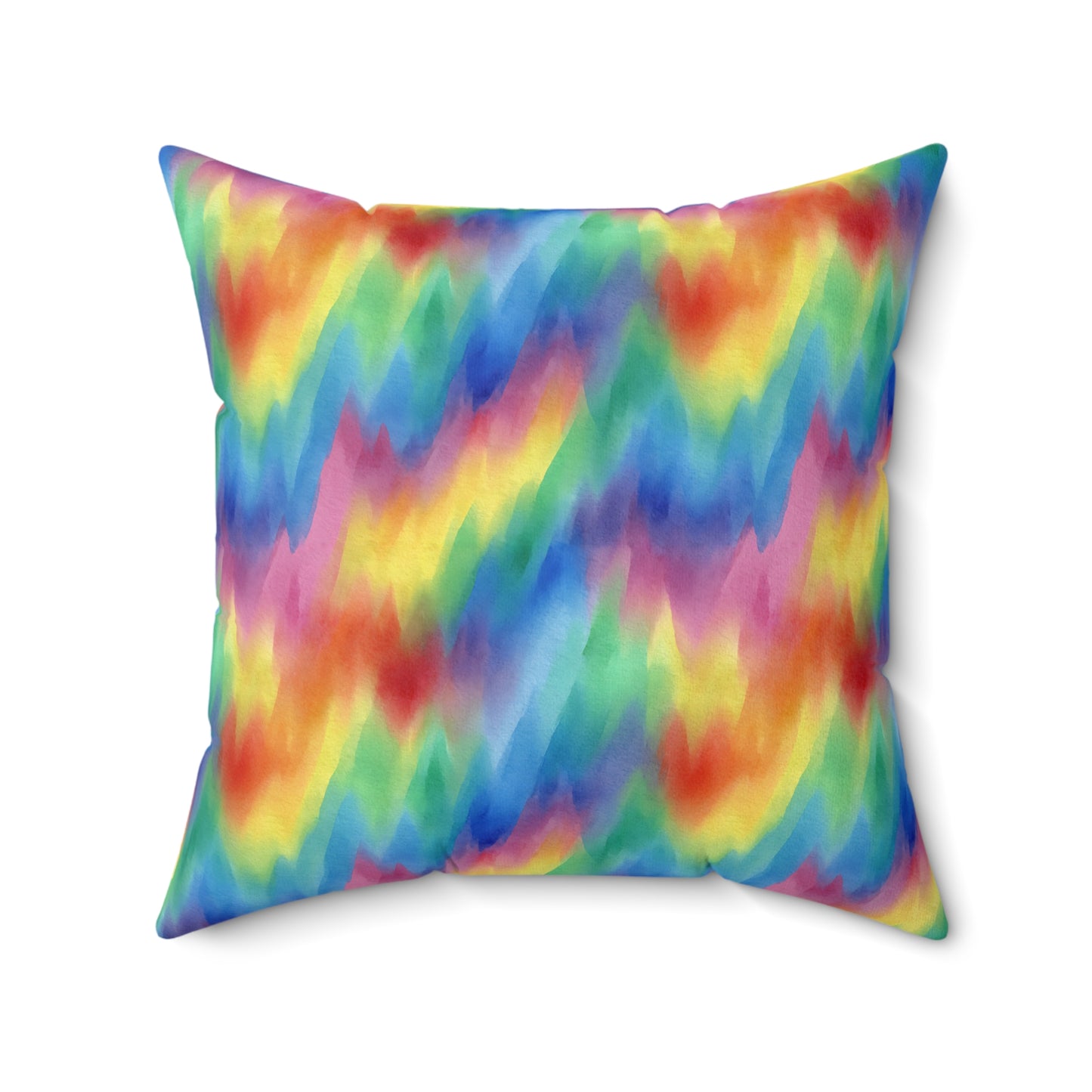 Colorwaves Throw Pillow