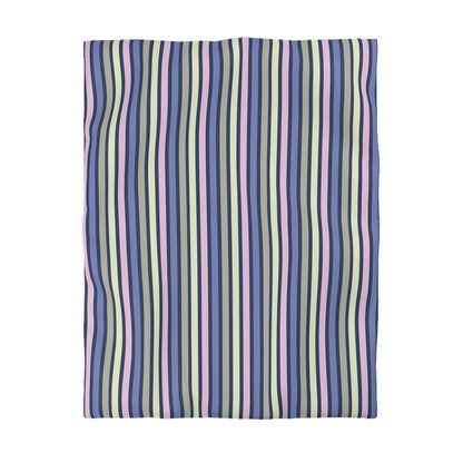 Earthy Stripes Duvet Bedding Set