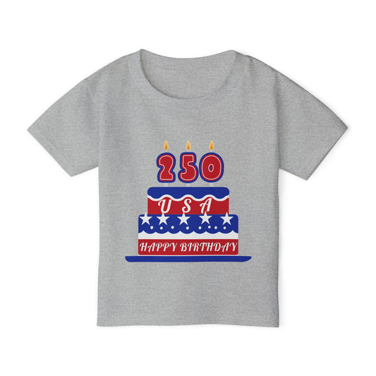 Happy Birthday USA Heavy Cotton™ Toddler T-shirt