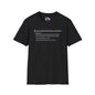 Exhausterwhelmulated Definition Adult T-shirt