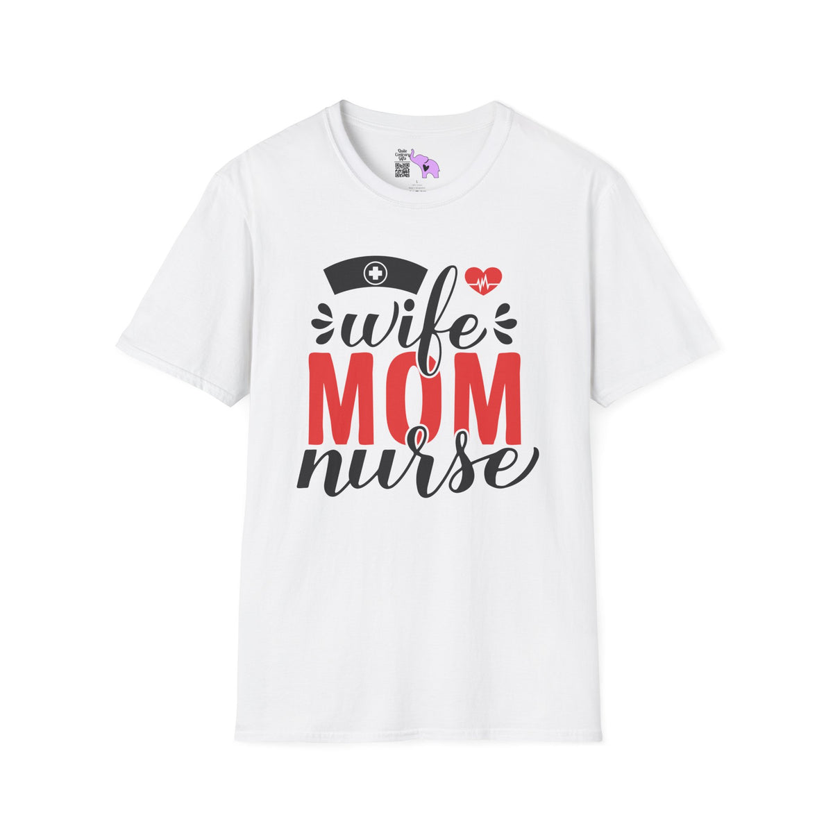 Wife Mom Nurse Adult T-shirt