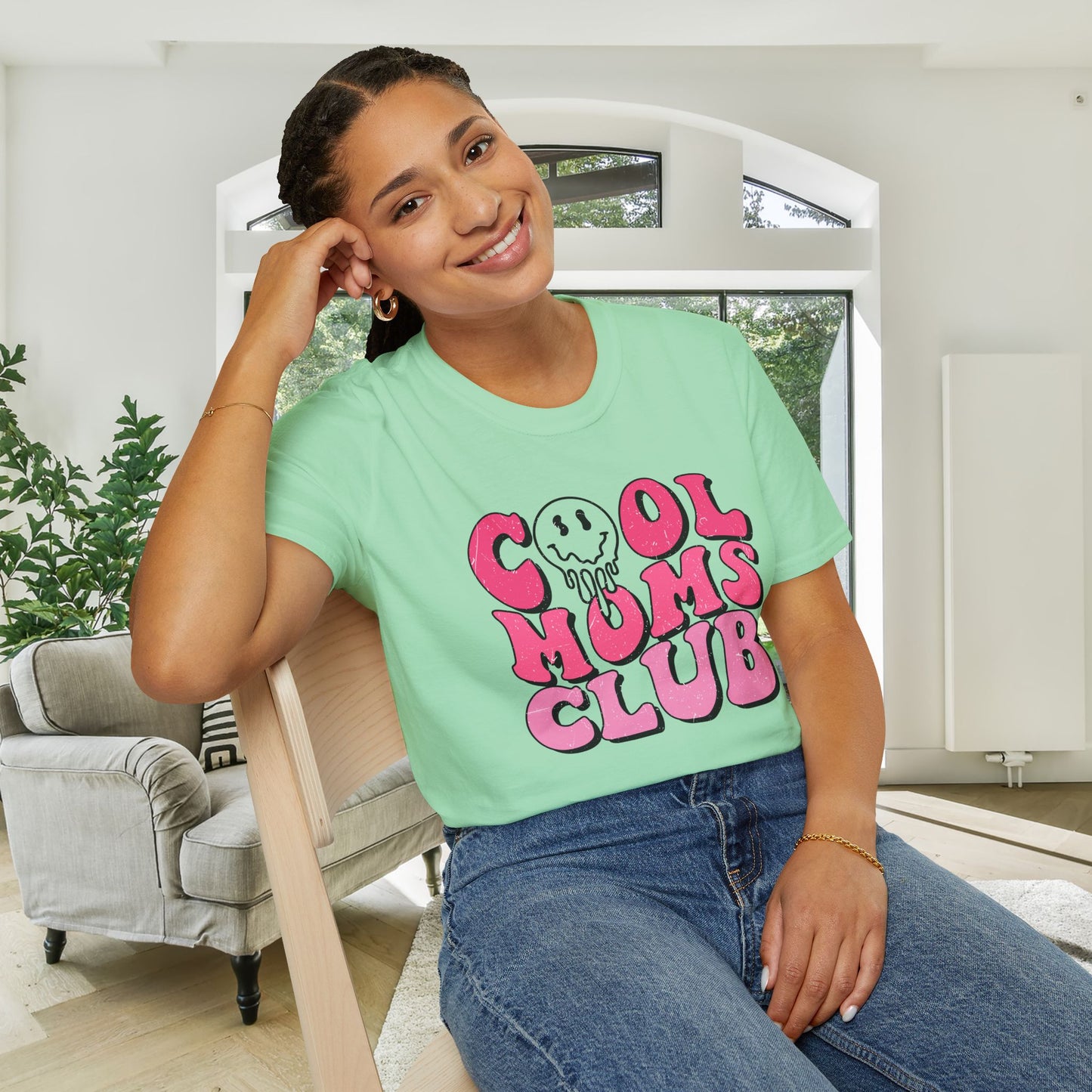 Cool Mom's Club Adult T-shirt