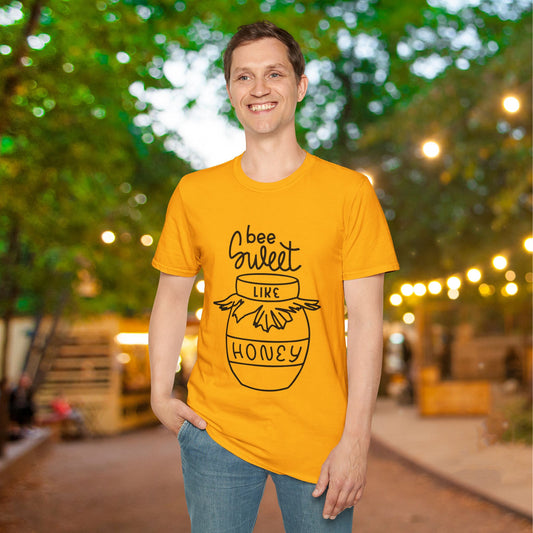 Bee Sweet Like Honey Adult T-shirt