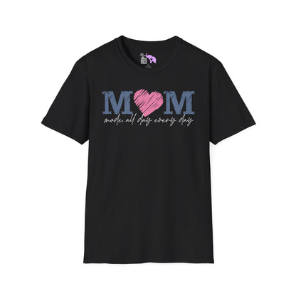 Mom Mode All Day Everyday Adult T-shirt