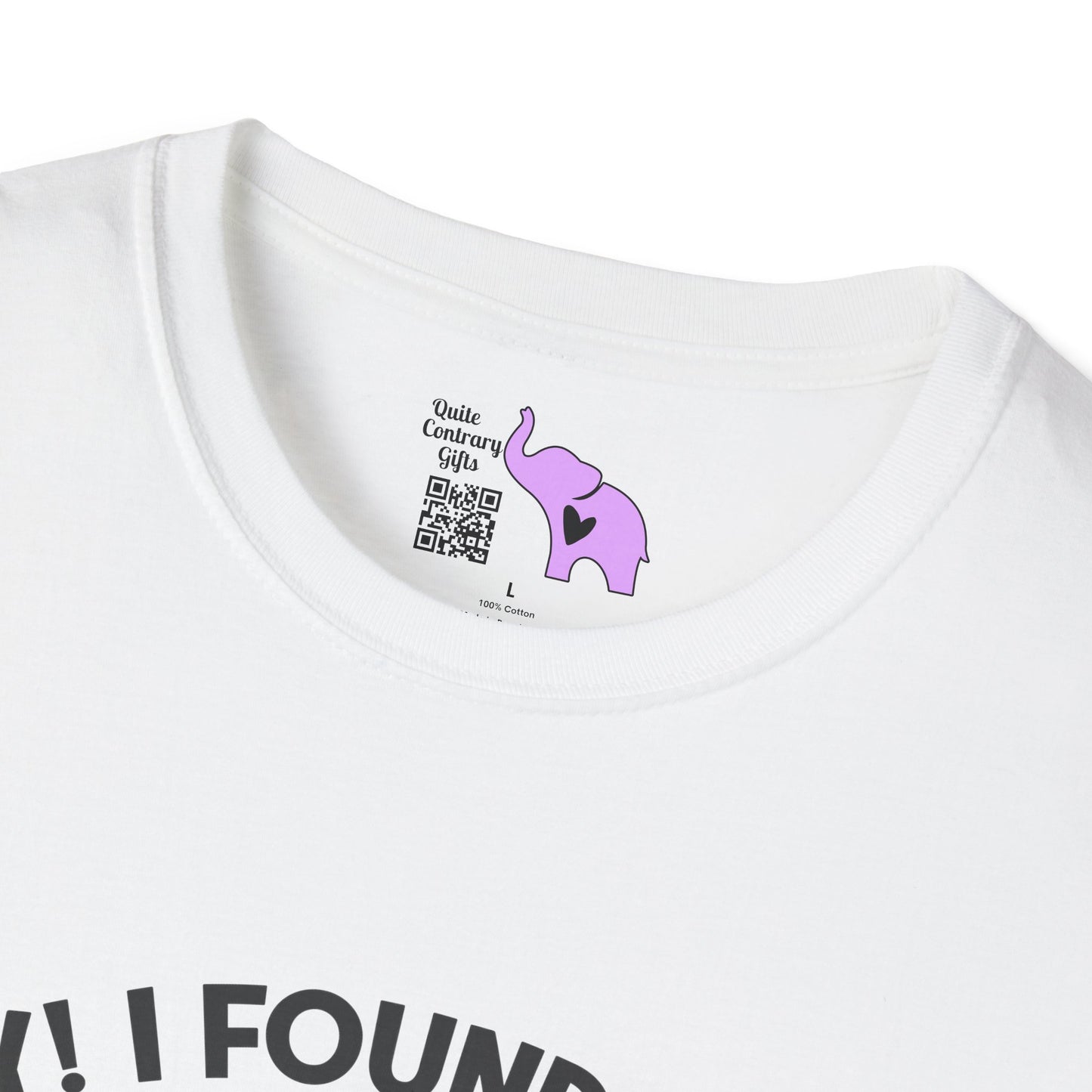 Hey! I Found Your Nose In My Business Again Adult T-shirt