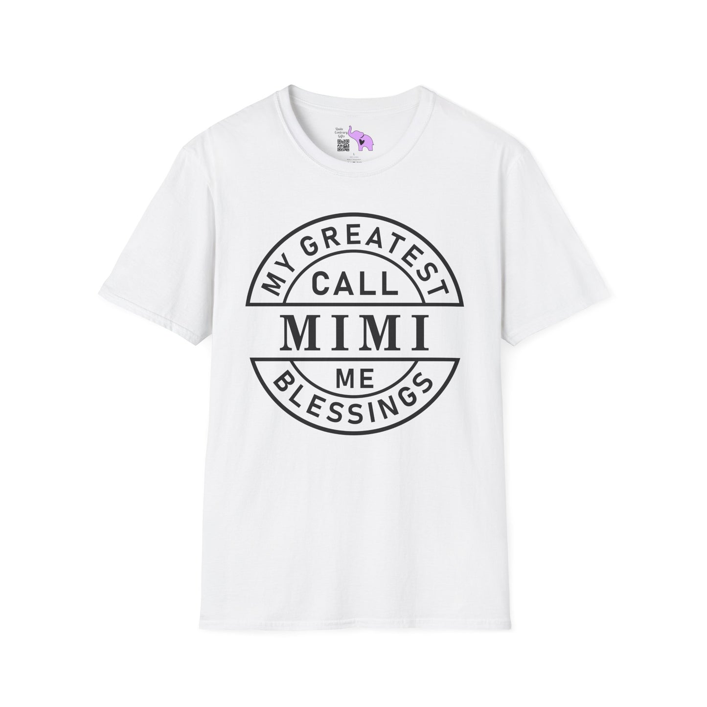 My Greatest Blessings Call Me Mimi Adult T-shirt