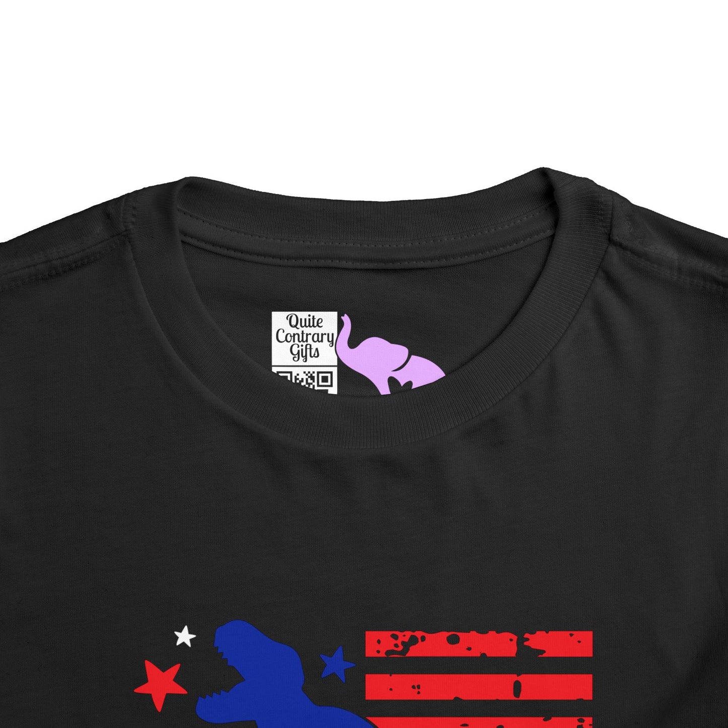 Patriotic T-Rex Toddler Tee