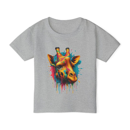 Colorful Giraffe Heavy Cotton™ Toddler T-shirt