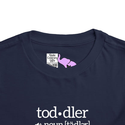 Funny Toddler Definition Toddler Tee