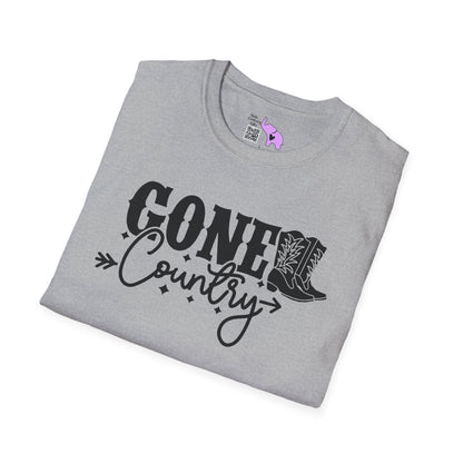 Gone Country Adult T-shirt