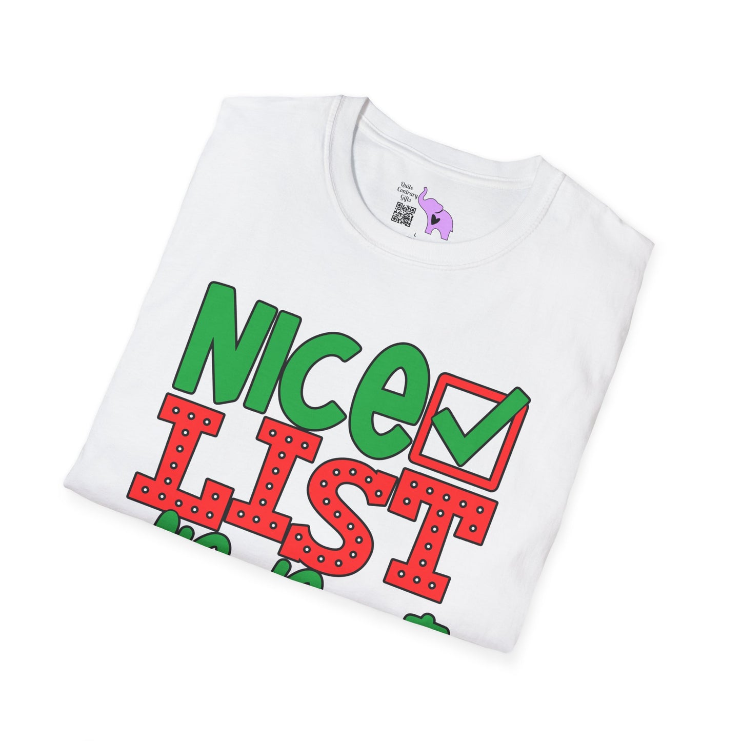 Nice List Dropout Adult T-shirt