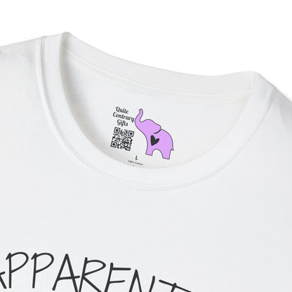 Apparently I Have An Attitude. Who Knew? Adult T-shirt