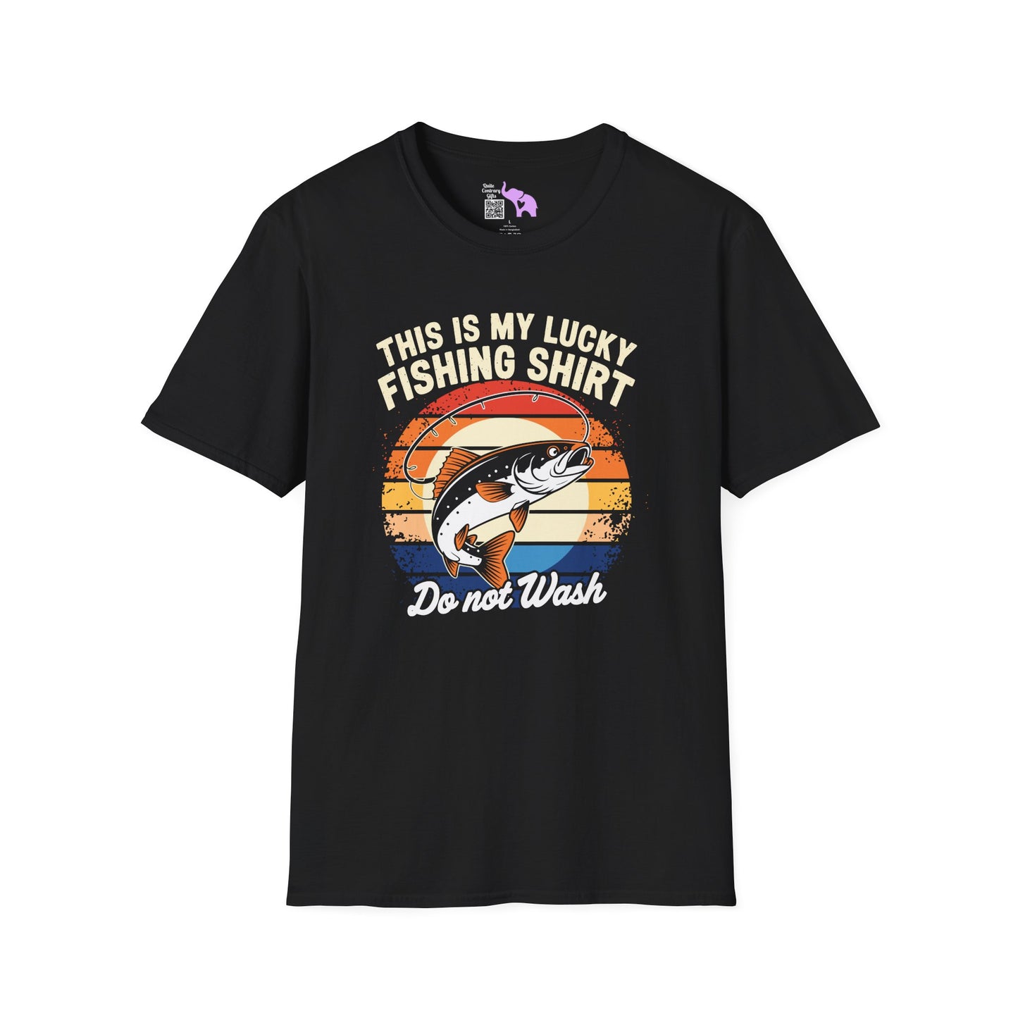 This Is My Lucky Fishing Shirt Adult T-shirt