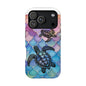 Sea Turtle Silhouette MagSafe® Compatible Tough Case for iPhone