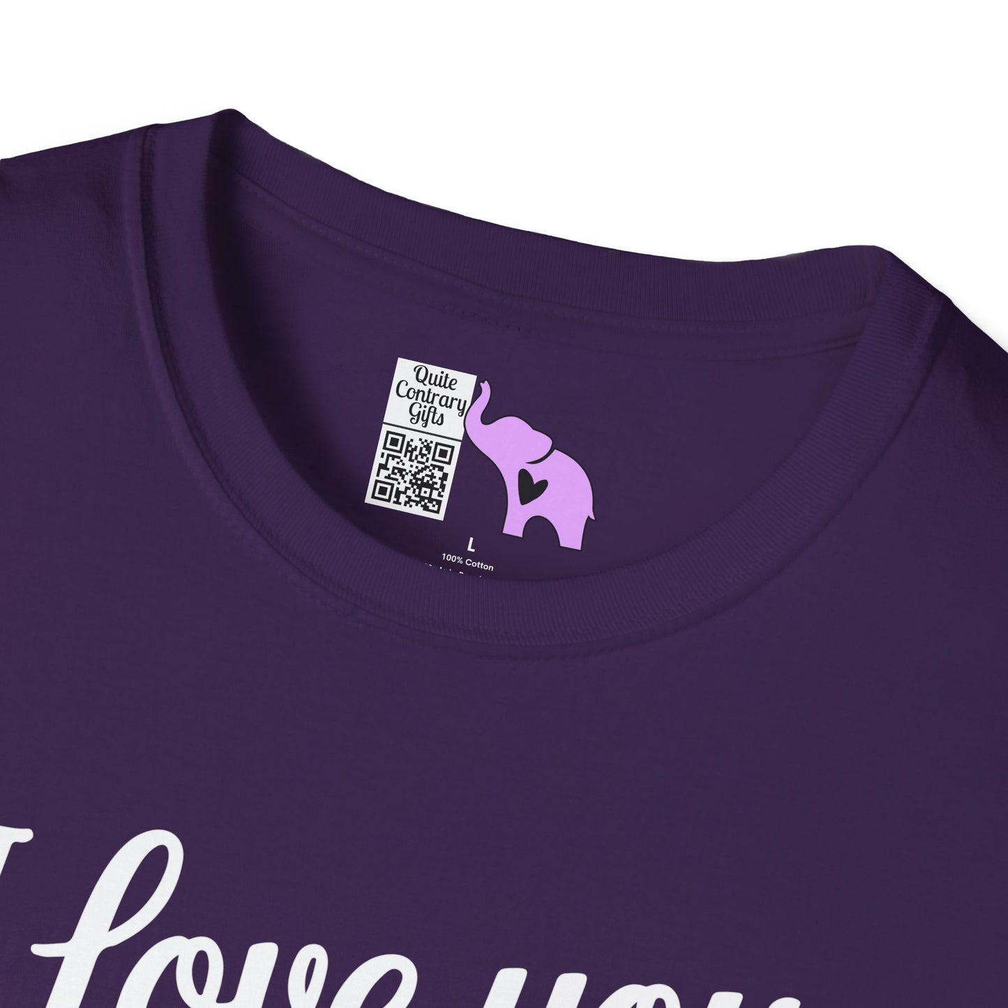 I Love You to the Beach and Back Adult T-shirt