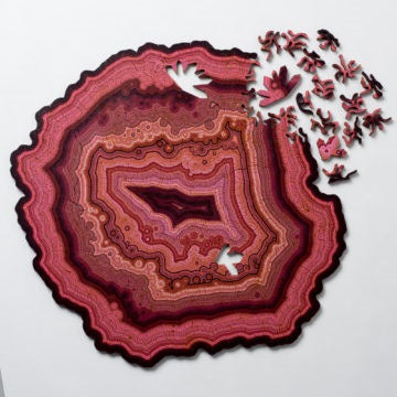 Beautiful Agate Wooden Puzzles Variety