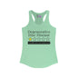 Degenerative Disc Disease 1 Star Would Not Recommend Women's Ideal Racerback Tank