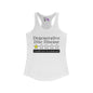 Degenerative Disc Disease 1 Star Would Not Recommend Women's Ideal Racerback Tank