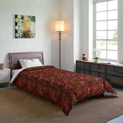 Royal Ember Blossoms Comforter