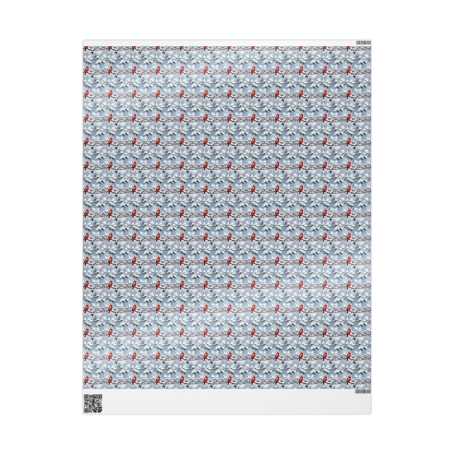 Cardinals in the Snow Wrapping Paper