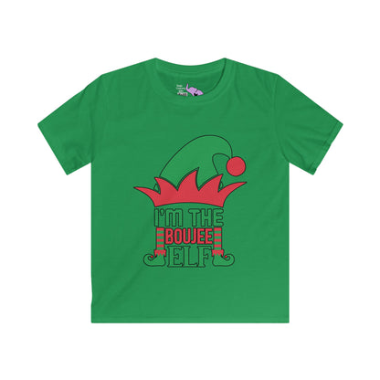 I'm The Boujee Elf Youth Softstyle Tee