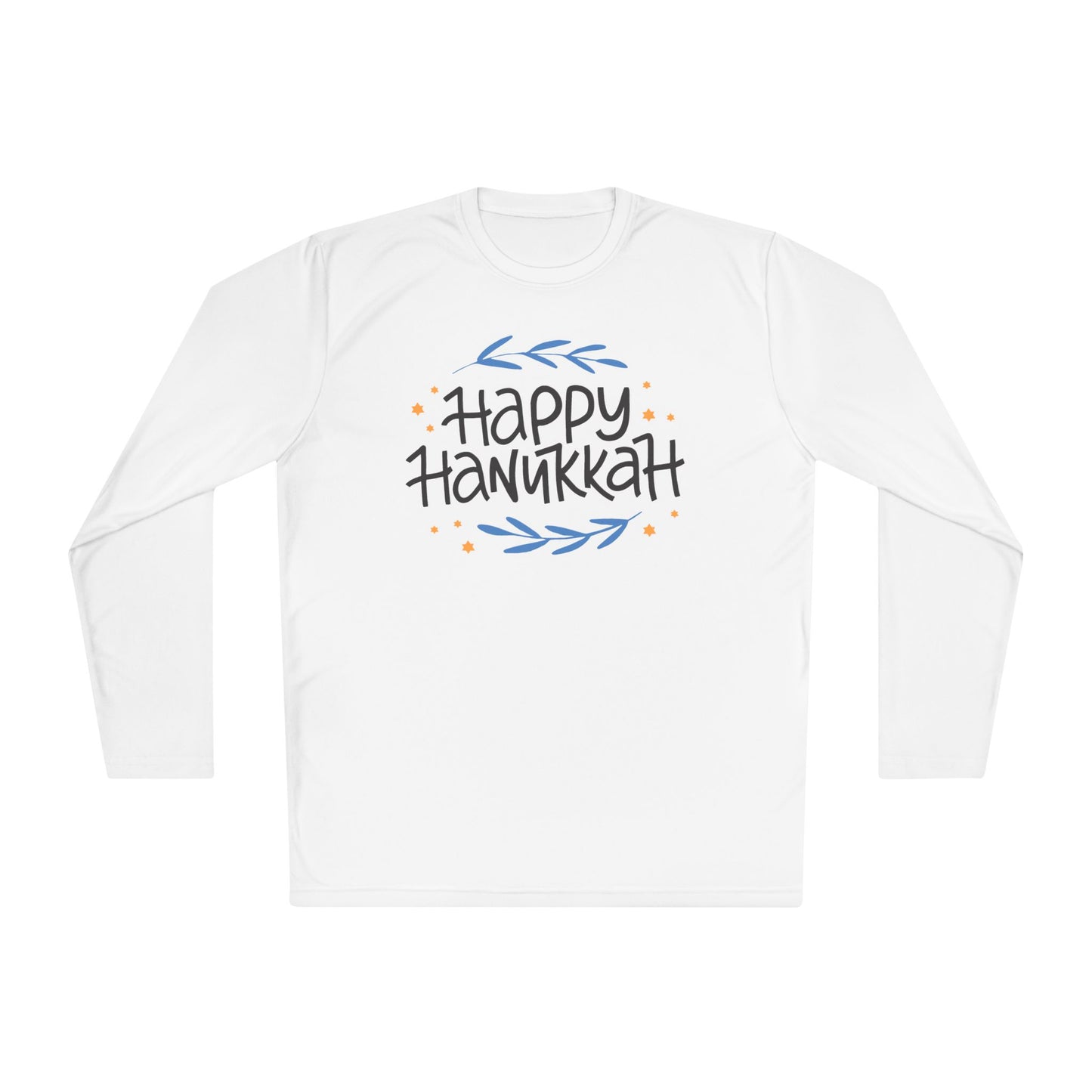 Happy Hanukkah 2 Adult Long Sleeve Tee