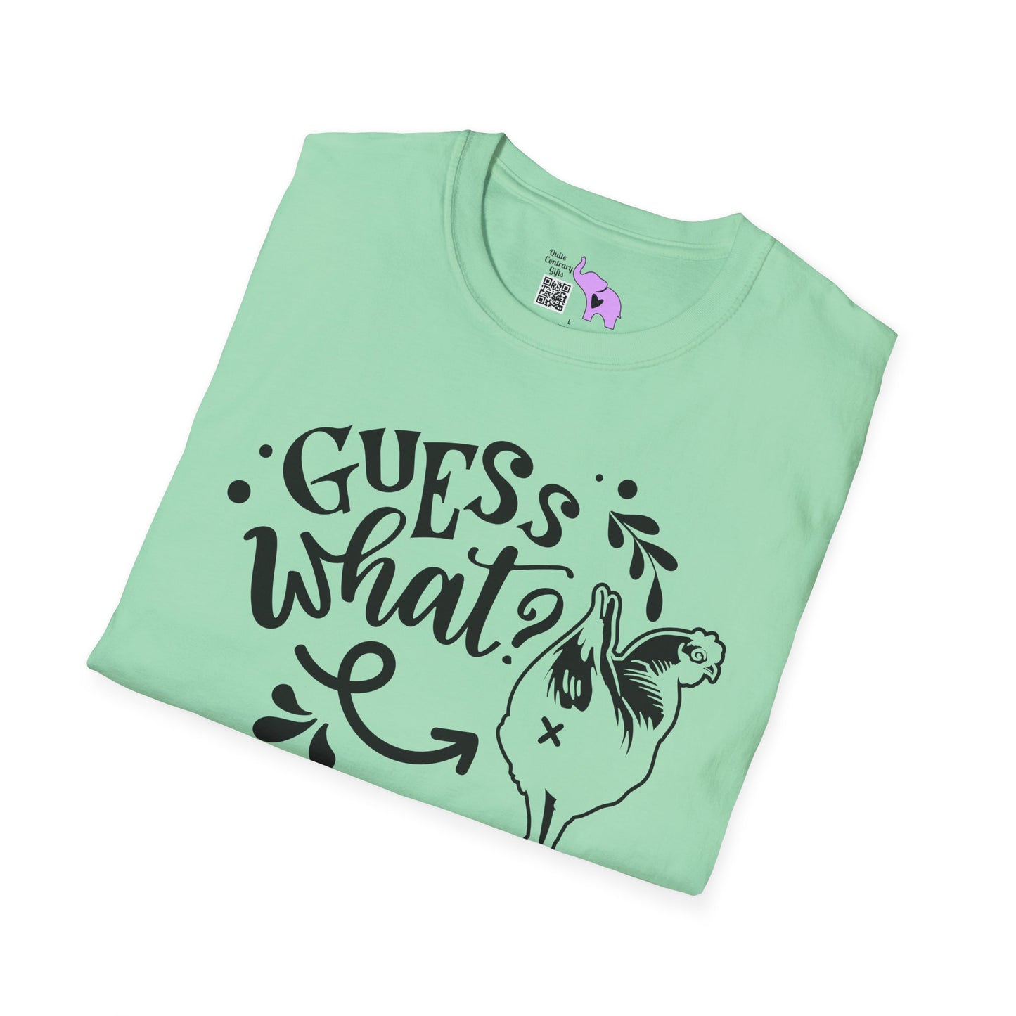 Guess What (Chicken Butt) Adult T-shirt