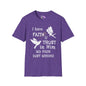 Faith Trust No PIxie Dust Adult T-shirt