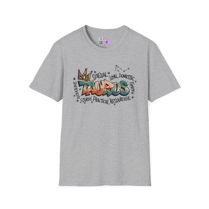 Taurus Street Art Adult T-shirt