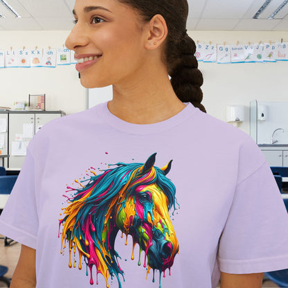 Colorful Horse Women's Boxy Tee