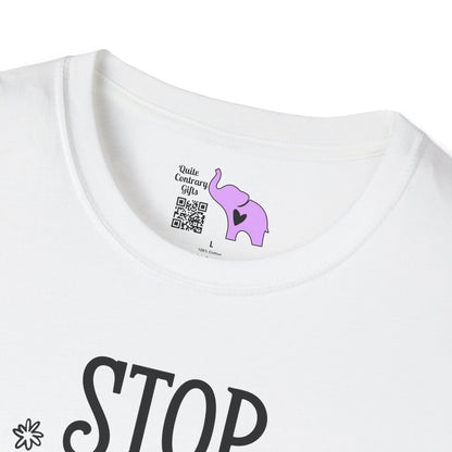 Stop Petting My Peeves Adult T-shirt