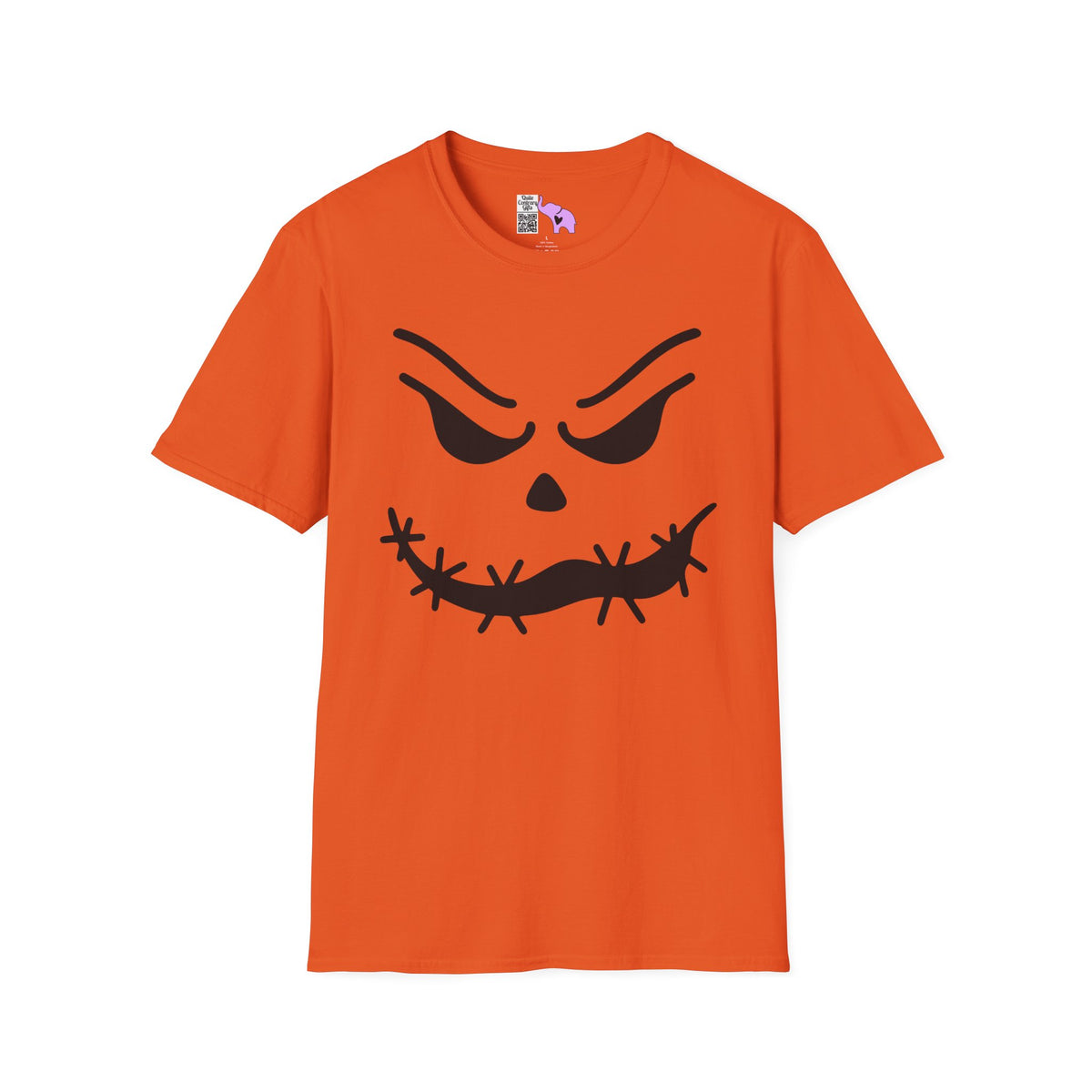 Loopy Jack-O-Lantern Adult T-shirt