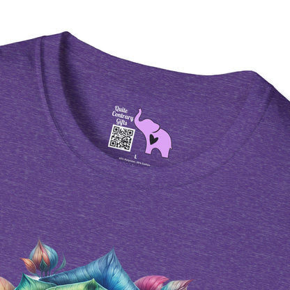 Colorful Rose Adult T-shirt