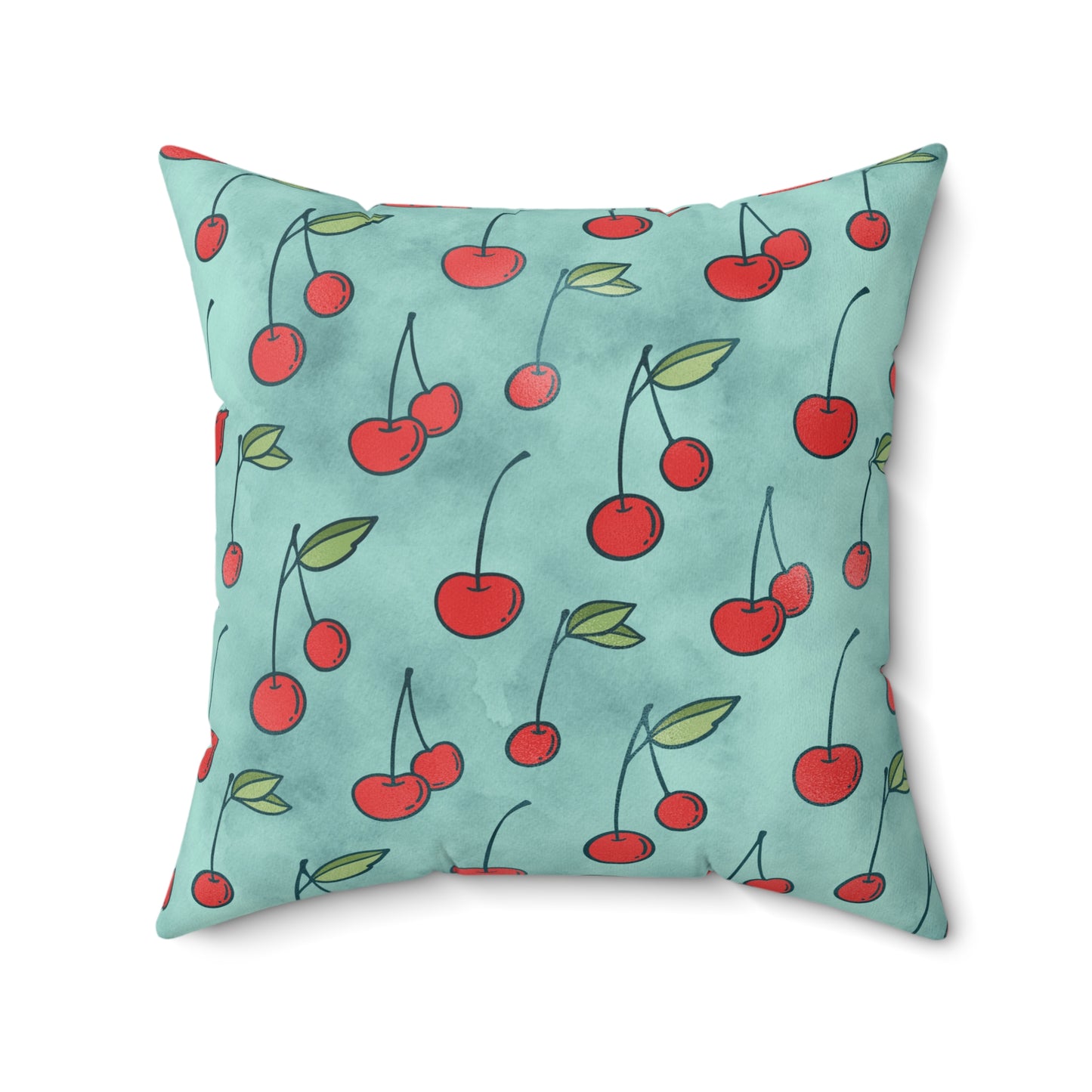 Cherry Jubilee Throw Pillow