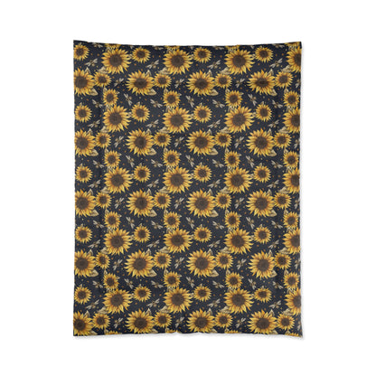 Sunflowers & Bees Comforter